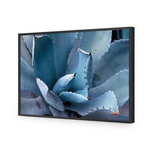 Mexican Succulent | Classic Acrylic | Flat Frame No Border | Black