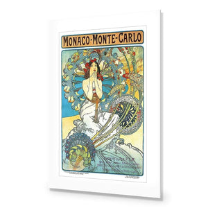 Monaco By Alphonse Mucha - Wall Art Designs - 1000_AR_V WAD_AP - 030 - MAT_45x30_NONE
