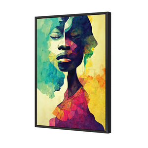 Mystic | Classic Canvas | Floating Frame | Black