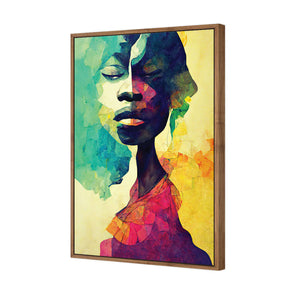 Mystic | Classic Canvas | Floating Frame | Natural