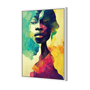 Mystic | Classic Canvas | Floating Frame | White