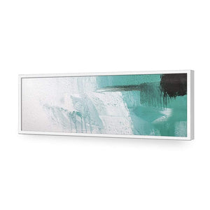 Nowhere to Run, Teal (long) - Wall Art Designs - 1559_CL_H WAD_AP - 030 - EDG_90x30_S - 2538 - WHT