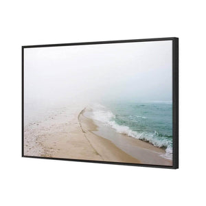 Pensacola Shore | Classic Canvas | Floating Frame | Black