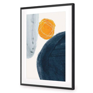 Spot The Orange I | Classic Acrylic | Flat Frame No Border | Natural