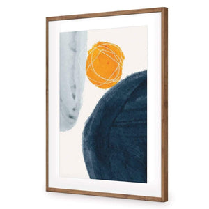 Spot The Orange I | Classic Acrylic | Flat Frame No Border | Natural