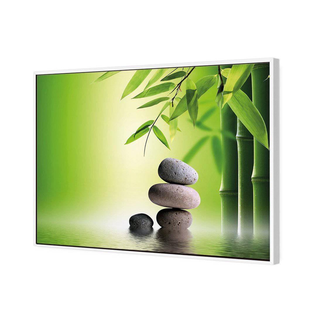Zen Stones Canvas Art-Canvas-Wall Art Designs-45x30cm-Canvas - White Frame-Wall Art Designs