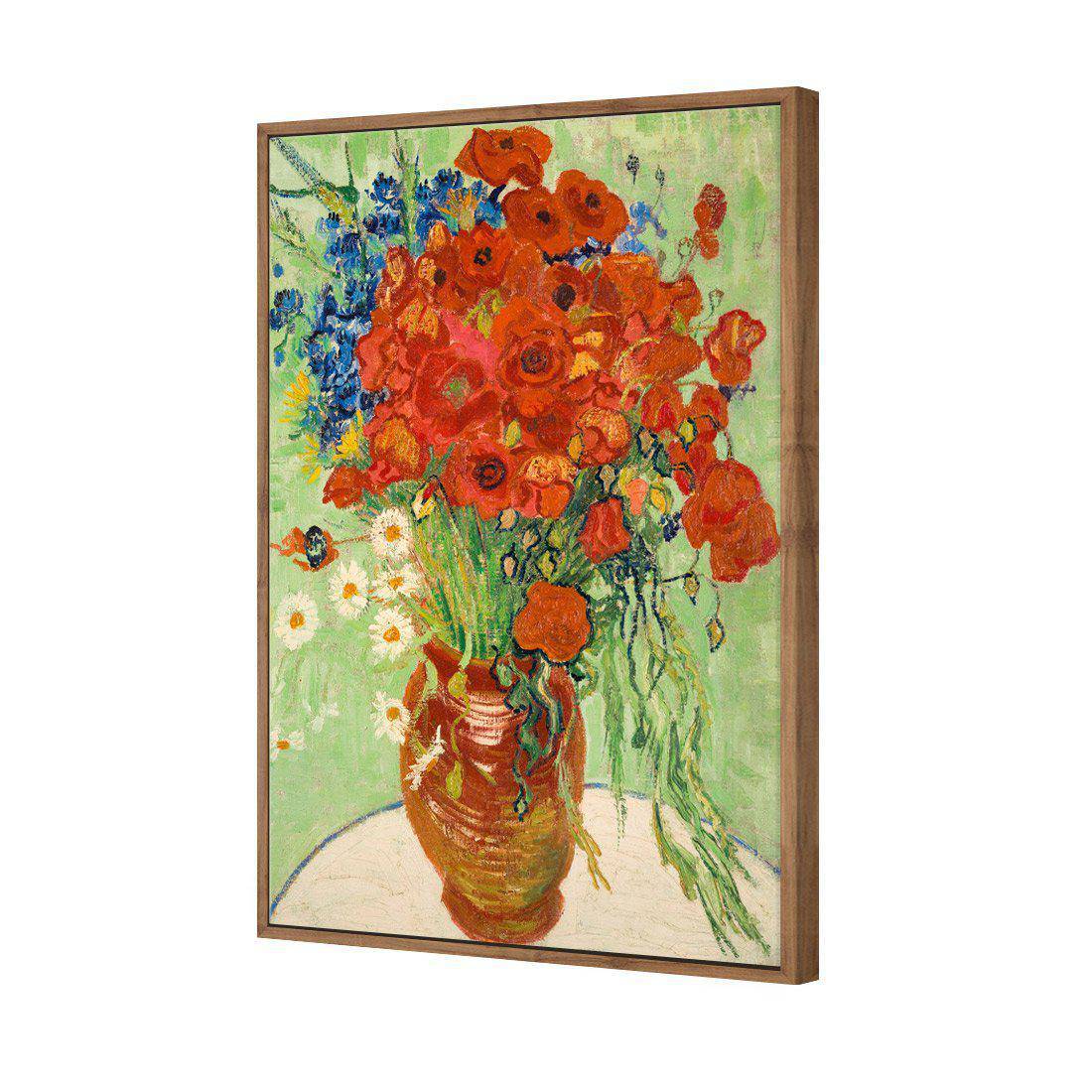 Wildflowers - Van Gogh Canvas Art-Canvas-Wall Art Designs-45x30cm-Canvas - Natural Frame-Wall Art Designs