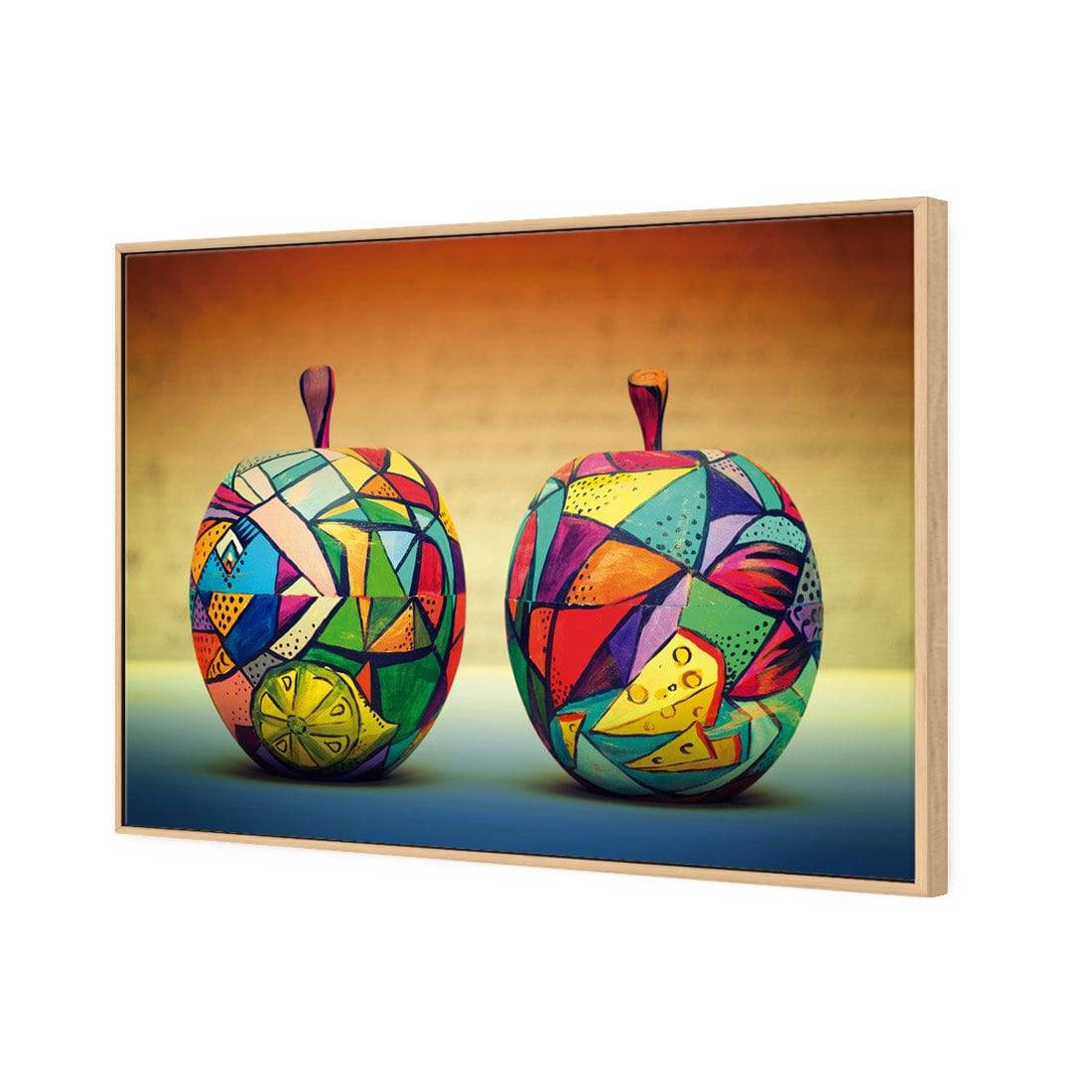 Forbidden Fruit Canvas Art-Canvas-Wall Art Designs-45x30cm-Canvas - Oak Frame-Wall Art Designs