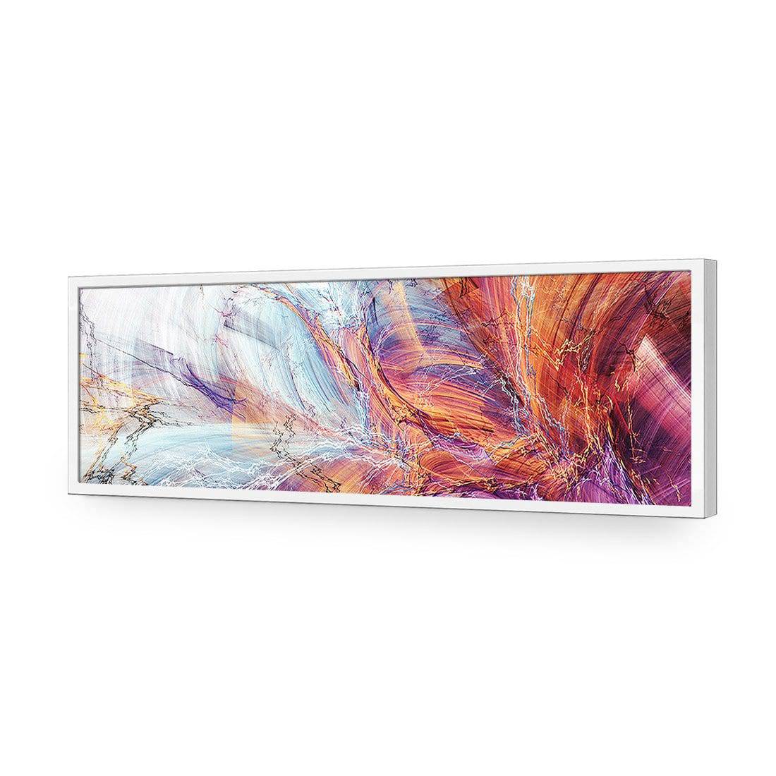 Glorious, Long-Acrylic-Wall Art Design-Without Border-Acrylic - White Frame-60x20cm-Wall Art Designs
