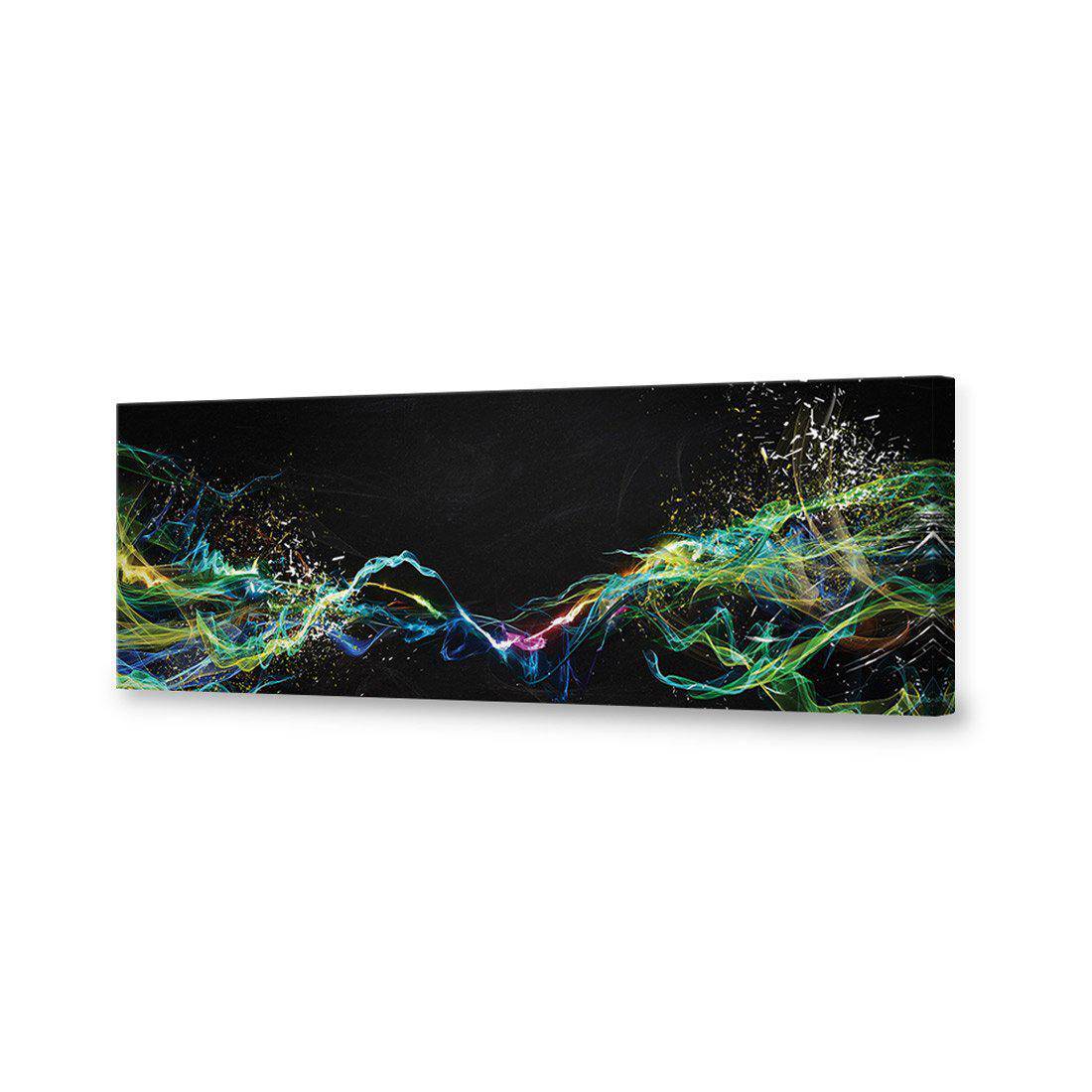 Electricity On Black Canvas Art-Canvas-Wall Art Designs-60x20cm-Canvas - No Frame-Wall Art Designs