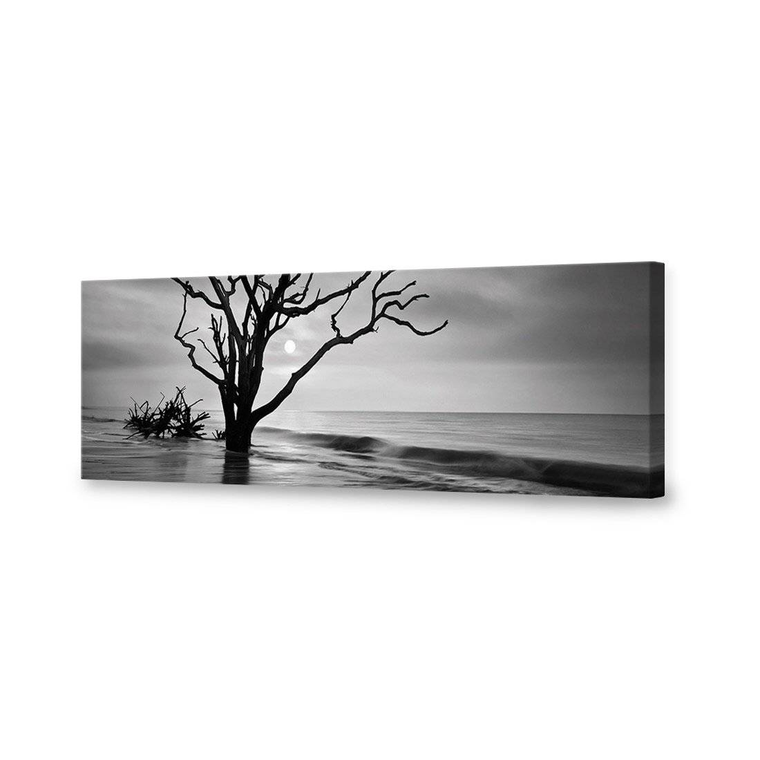 Botany Bay Sunrise, B&W Canvas Art-Canvas-Wall Art Designs-60x20cm-Canvas - No Frame-Wall Art Designs