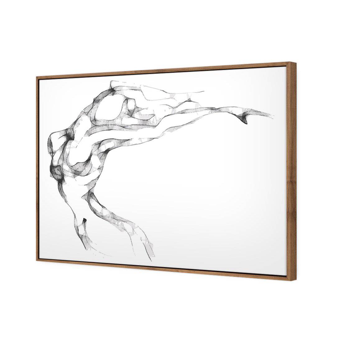 Nude Flair Canvas Art-Canvas-Wall Art Designs-45x30cm-Canvas - Natural Frame-Wall Art Designs