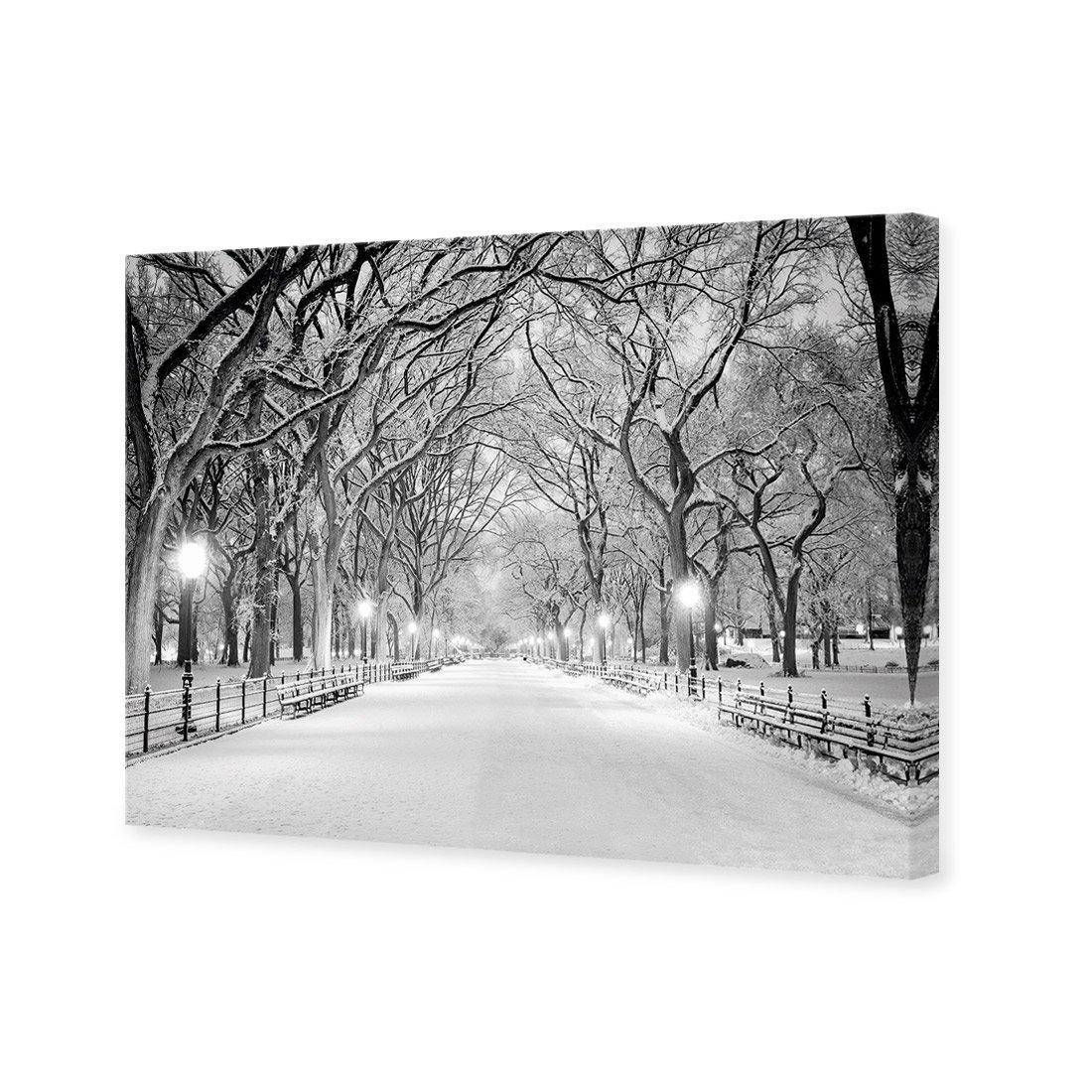 Central Park Dawn in Snow Canvas Art-Canvas-Wall Art Designs-45x30cm-Canvas - No Frame-Wall Art Designs
