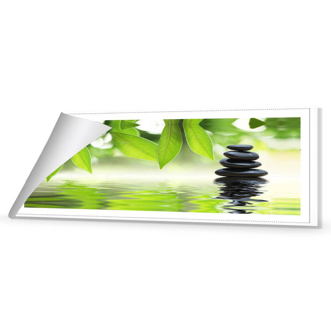 Stack Of Stones Canvas Art-Canvas-Wall Art Designs-60x20cm-Rolled Canvas-Wall Art Designs