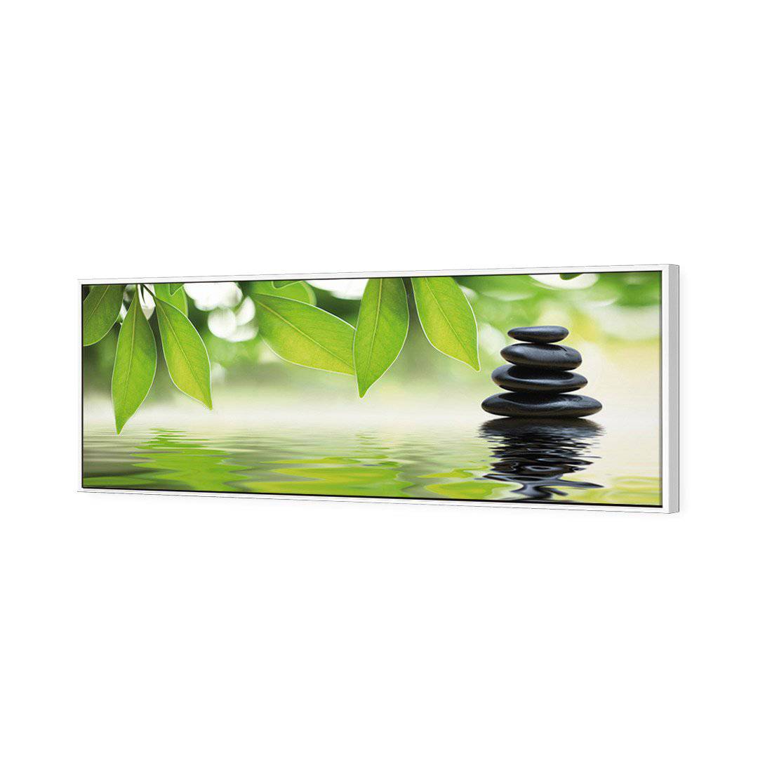 Stack Of Stones Canvas Art-Canvas-Wall Art Designs-60x20cm-Canvas - White Frame-Wall Art Designs