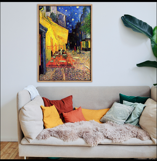 The Cafe Terrace - Van Gogh Acrylic Print Art