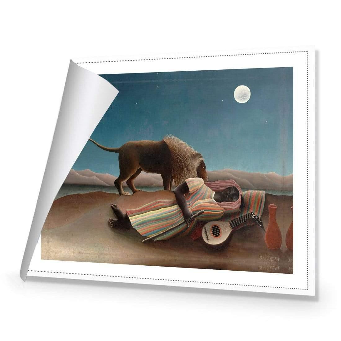 Sleeping Gypsy By Rousseau