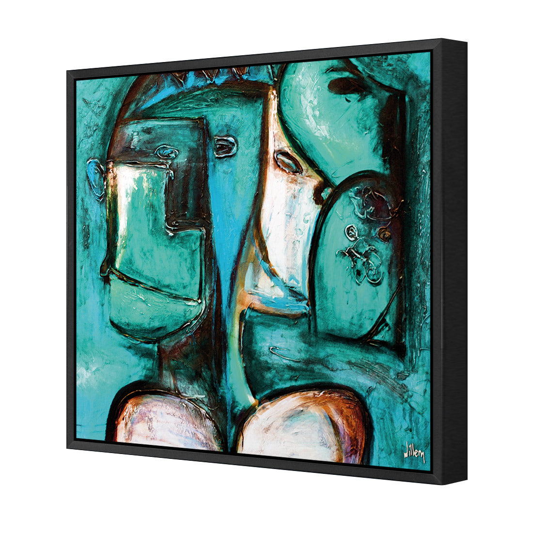 Griessel Koppen, Teal (Square)