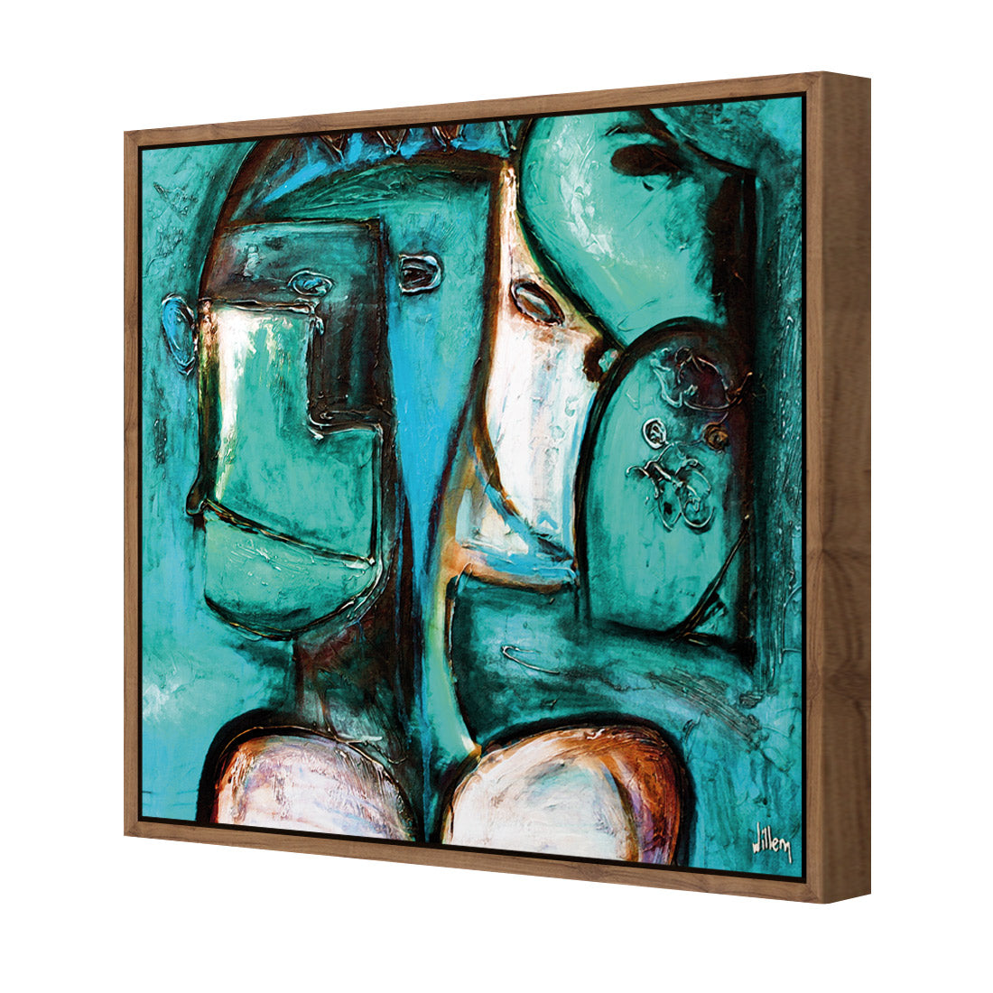 Griessel Koppen, Teal (Square)