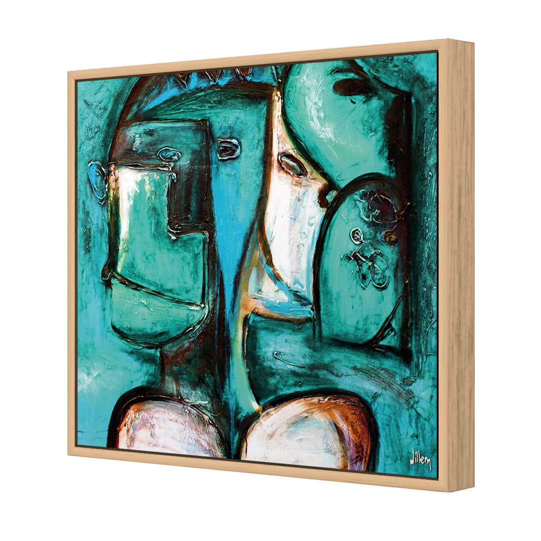 Griessel Koppen, Teal (Square)