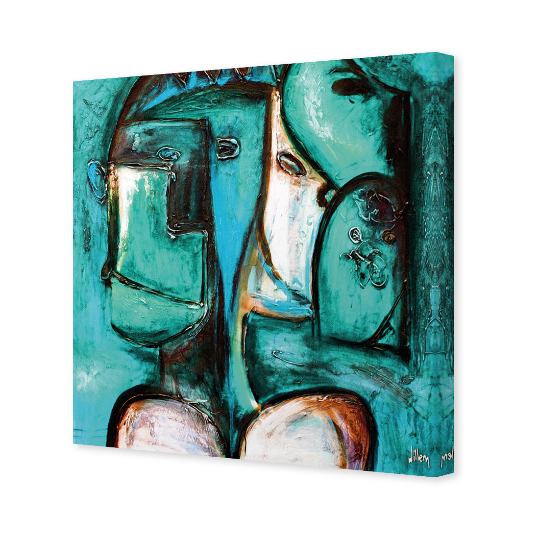 Griessel Koppen, Teal (Square)