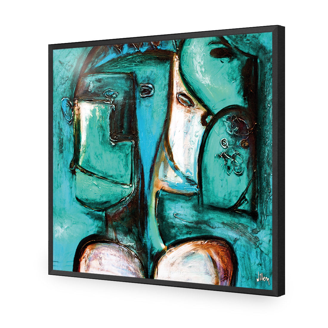 Griessel Koppen, Teal (Square)