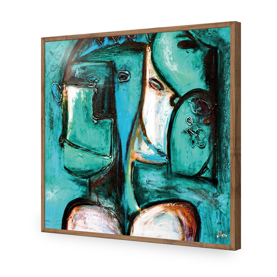 Griessel Koppen, Teal (Square)