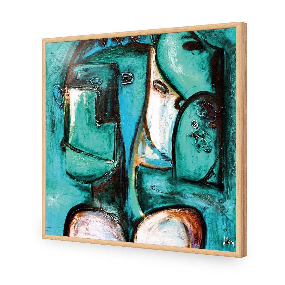 Griessel Koppen, Teal (Square)