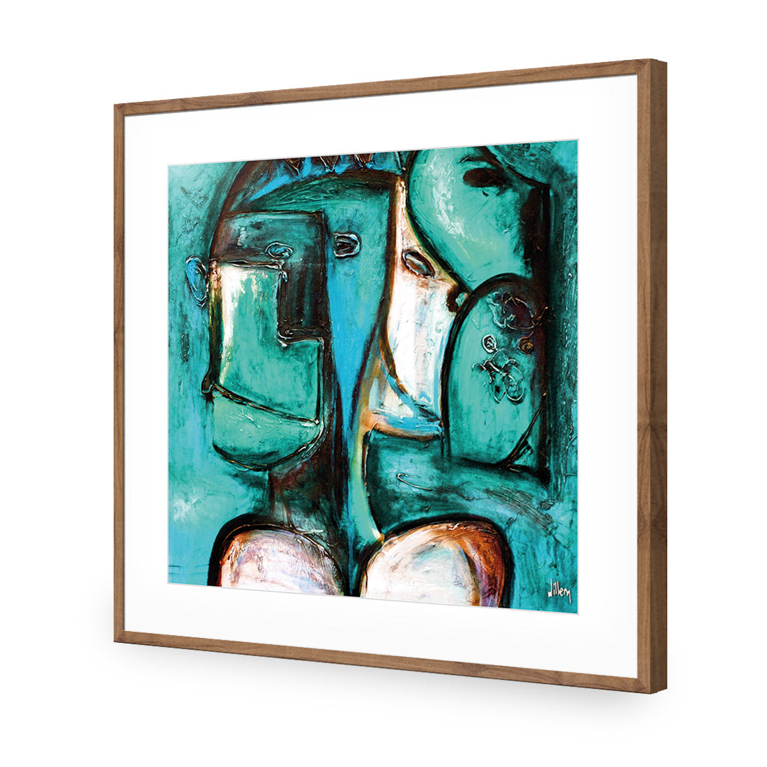 Griessel Koppen, Teal (Square)