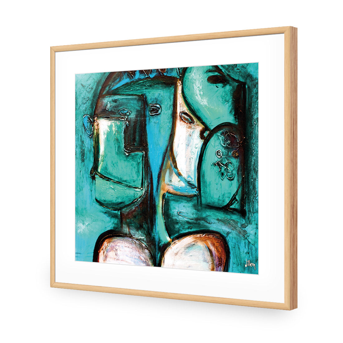 Griessel Koppen, Teal (Square)