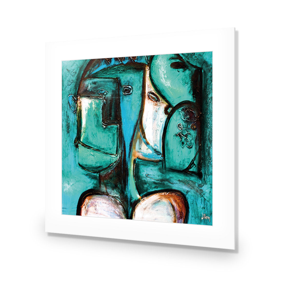 Griessel Koppen, Teal (Square)