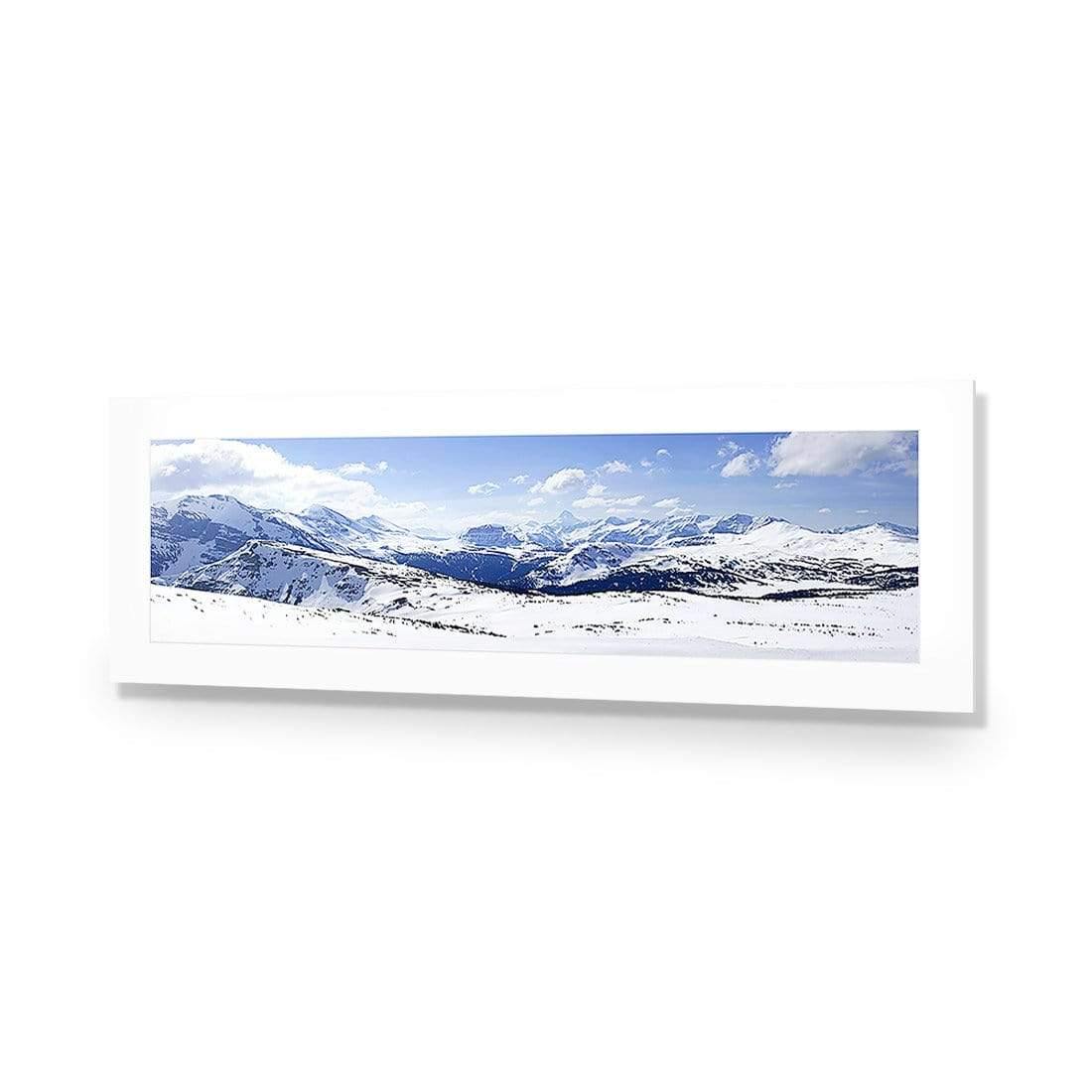Snowy Mountain Panoramic (Long) | Classic Acrylic | No Frame With Border