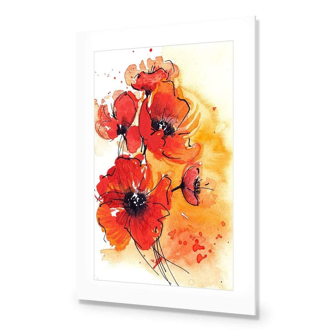 Abstract Poppies