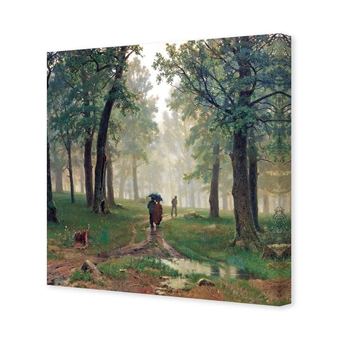 Rain in Oak Forest (Square) By Ivan Shishkin