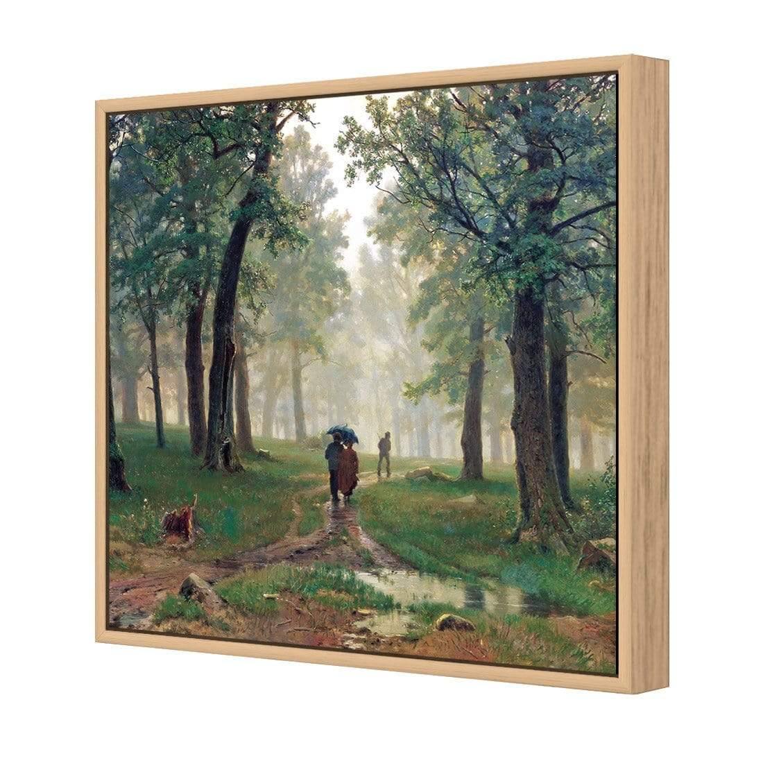 Rain in Oak Forest (Square) By Ivan Shishkin