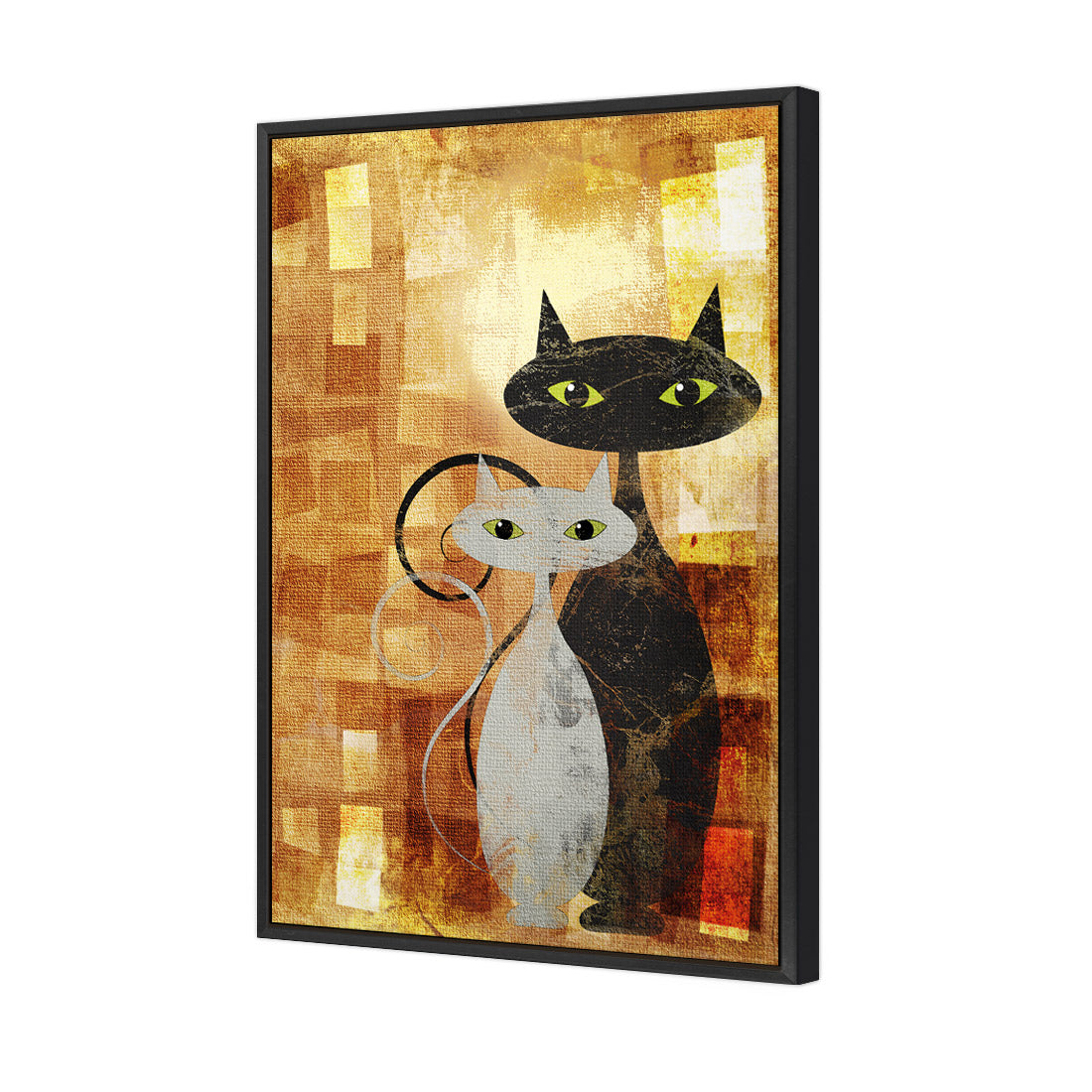 Ornamental Cats (Portrait)