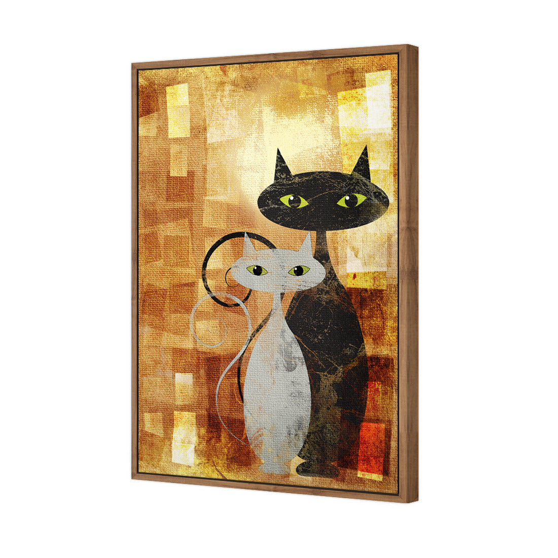 Ornamental Cats (Portrait)