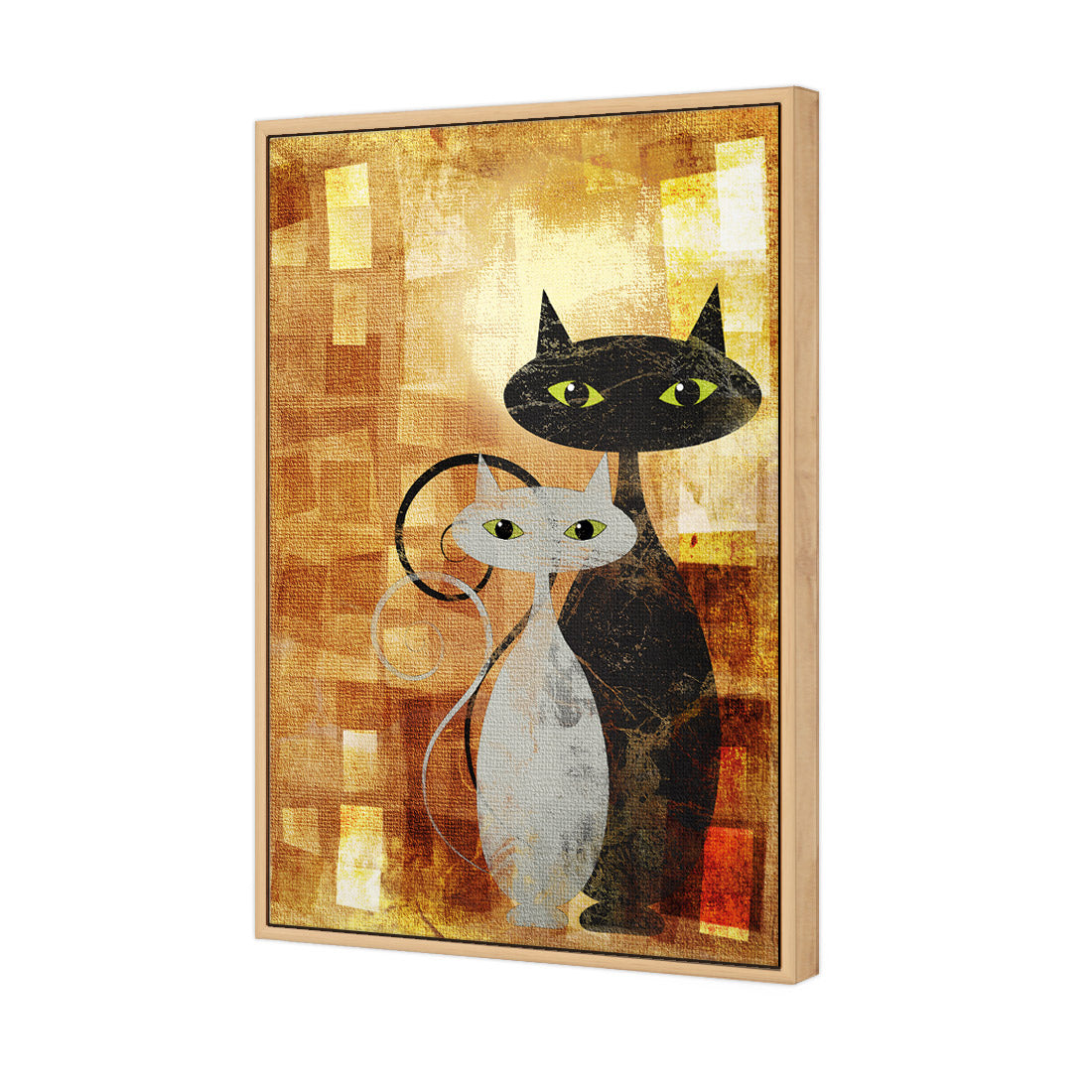 Ornamental Cats (Portrait)