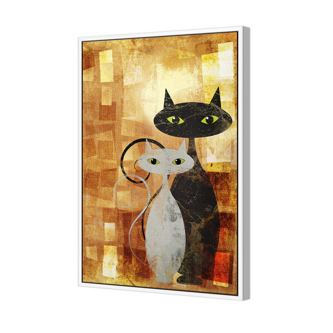 Ornamental Cats (Portrait)