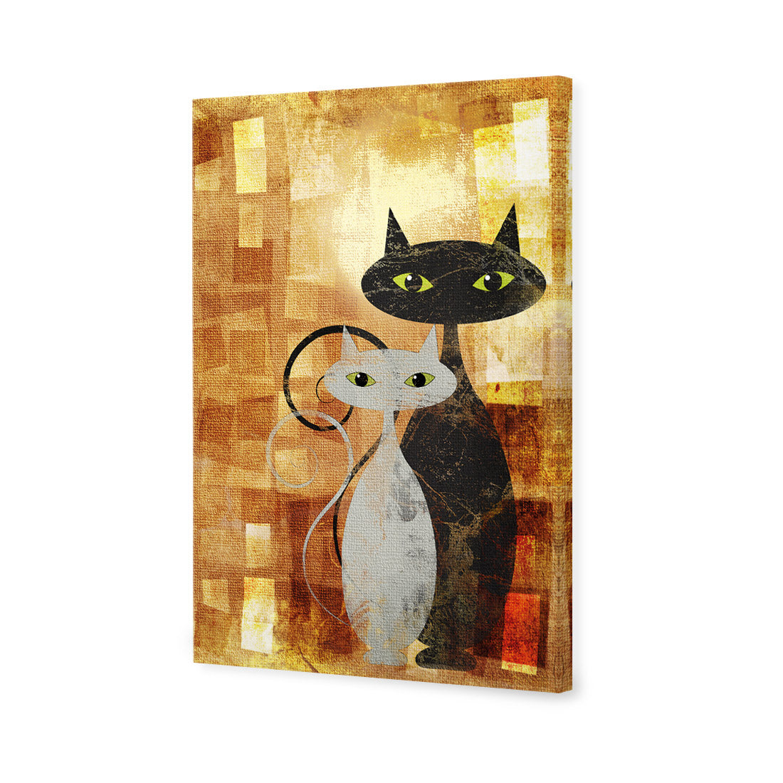 Ornamental Cats (Portrait)