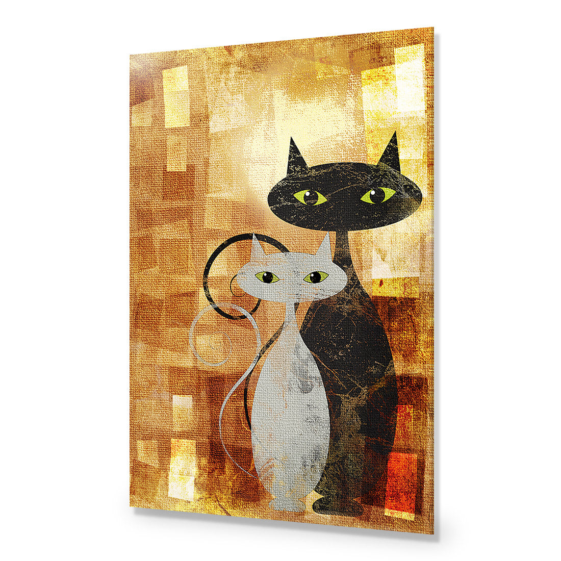 Ornamental Cats (Portrait)