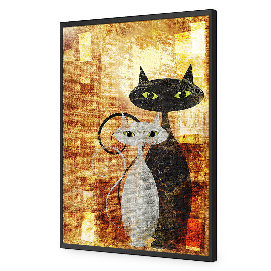 Ornamental Cats (Portrait)