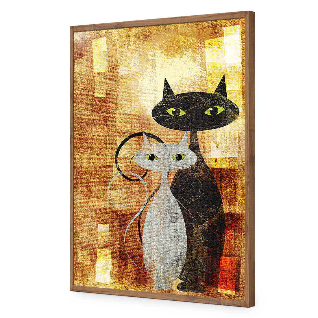 Ornamental Cats (Portrait)