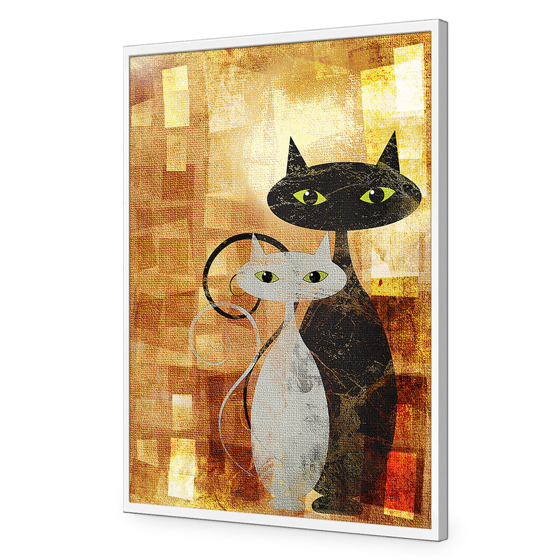 Ornamental Cats (Portrait)