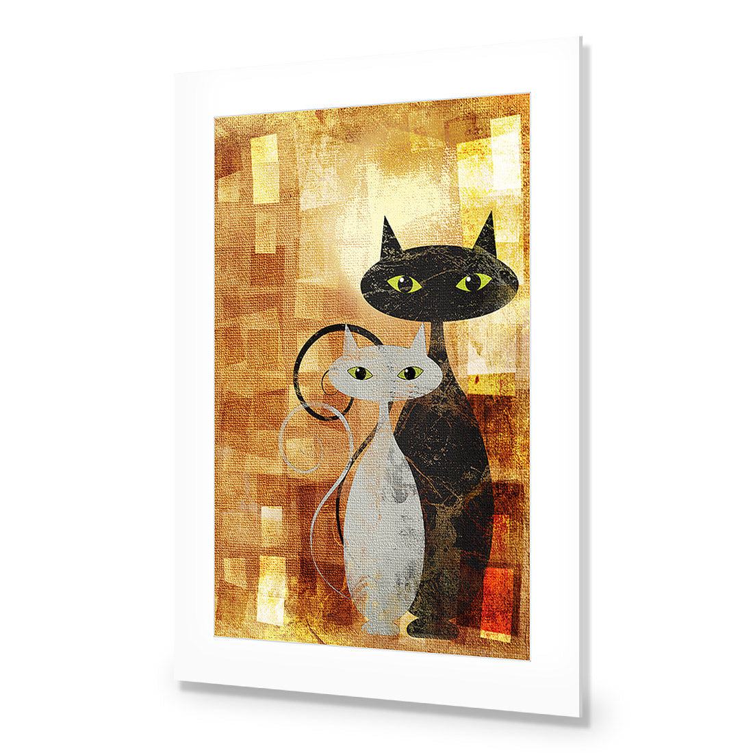 Ornamental Cats (Portrait)