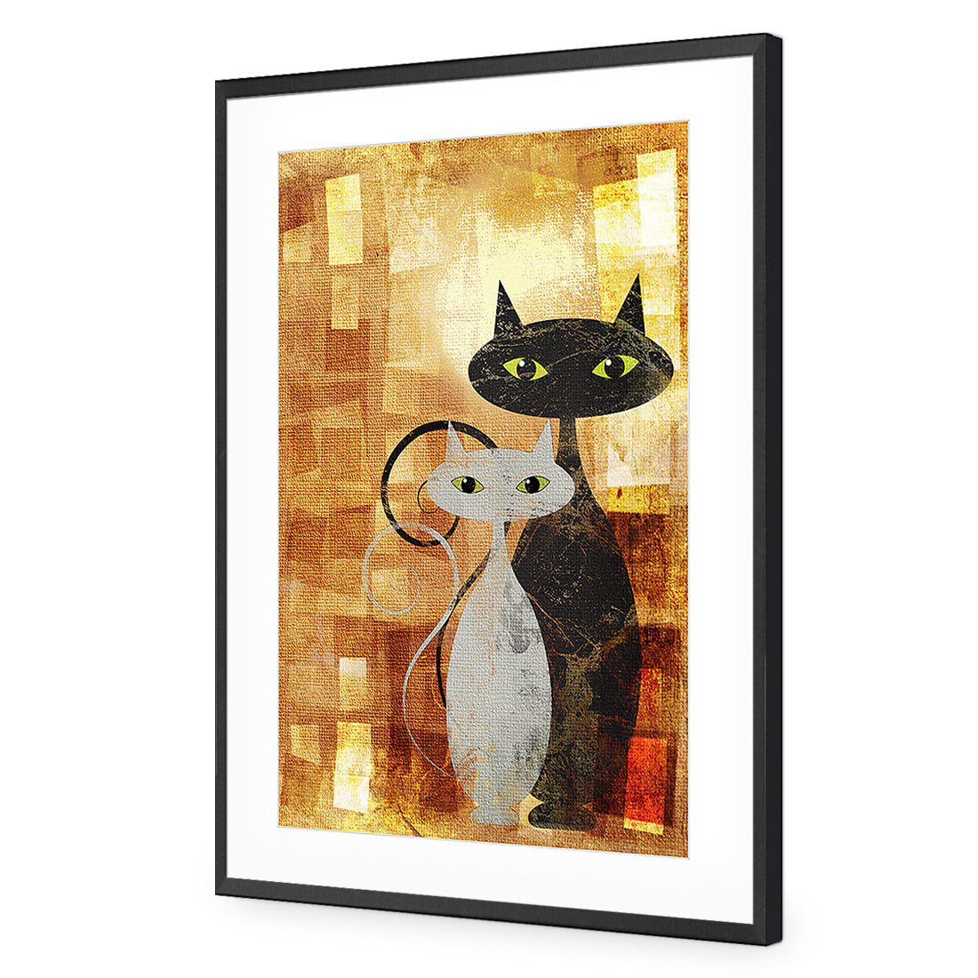 Ornamental Cats (Portrait)