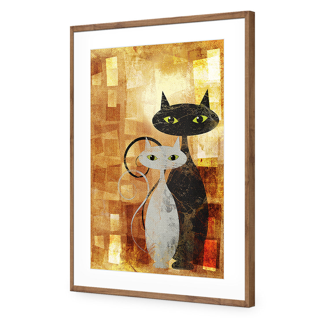 Ornamental Cats (Portrait)