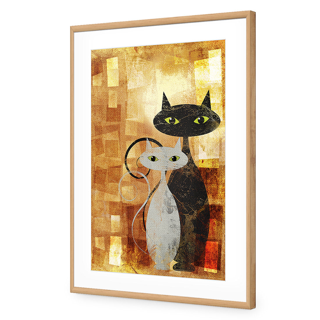 Ornamental Cats (Portrait)