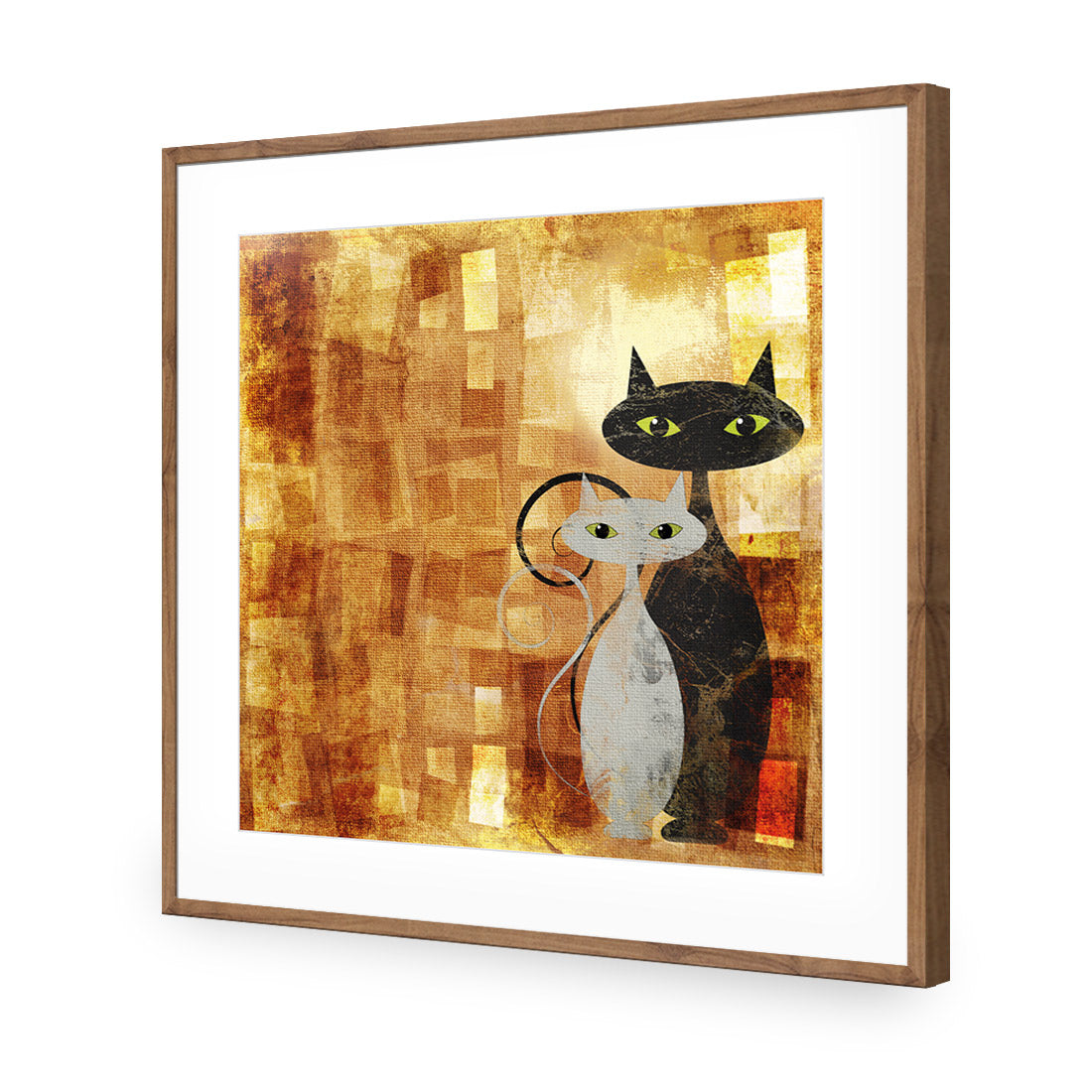 Ornamental Cats (Square)