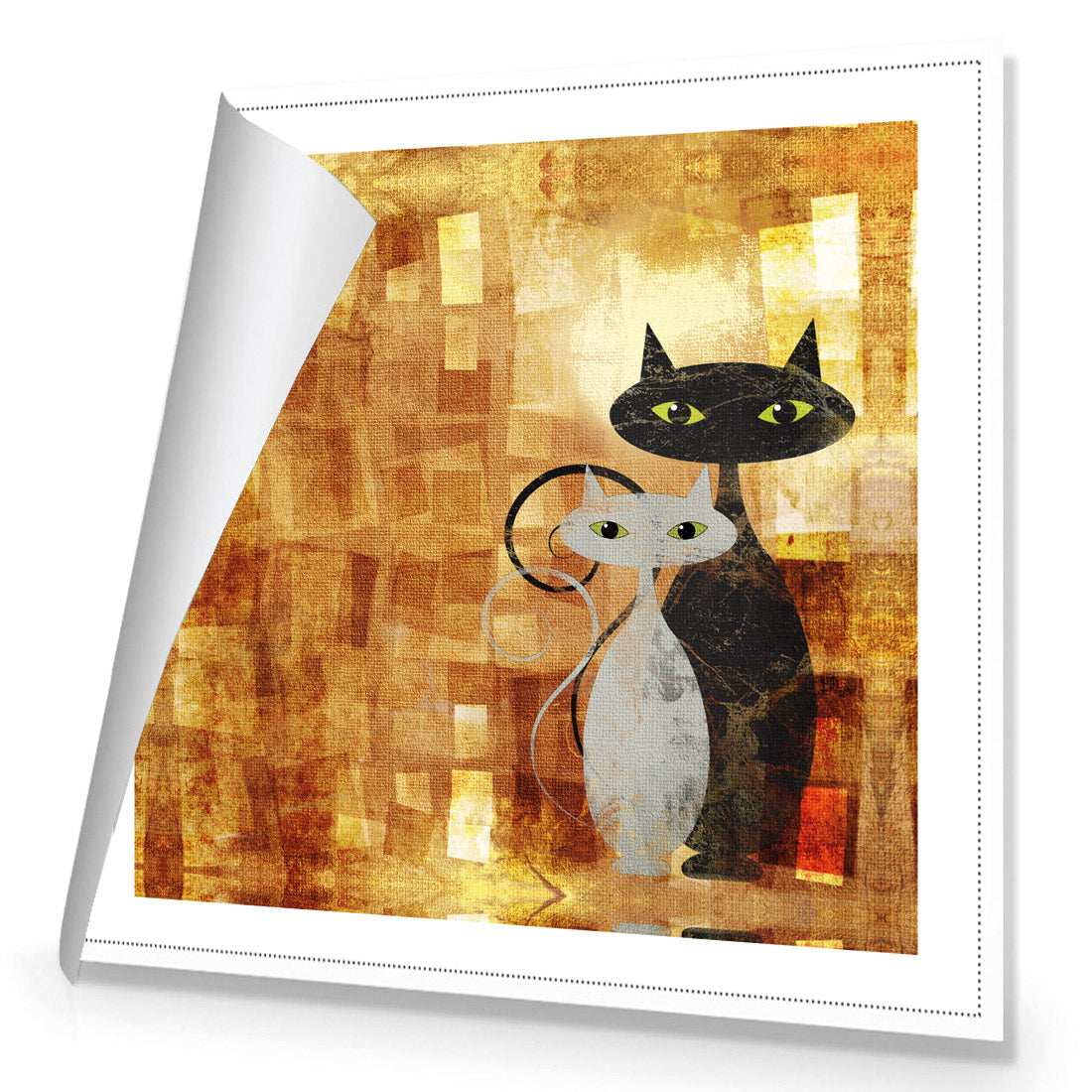 Ornamental Cats (Square)